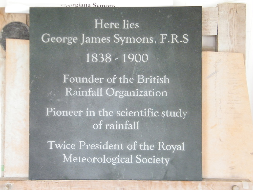 Lettering plaque